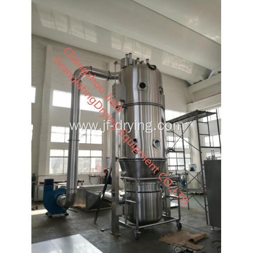 Fertilizer fluid bed bottom spray coating machine